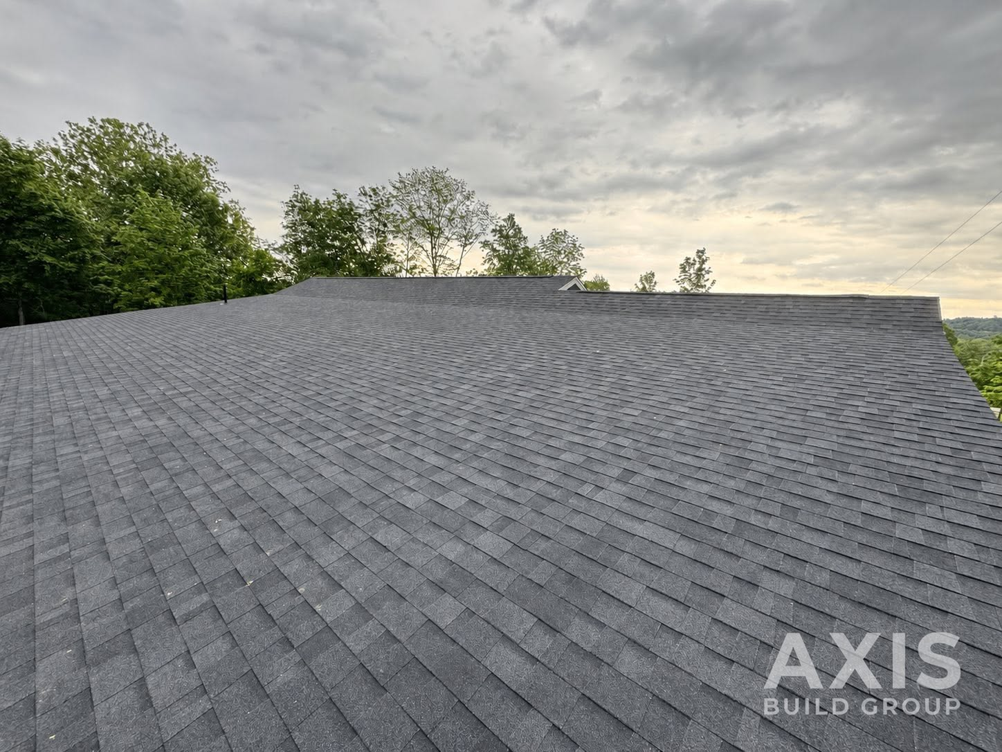 Axis Build Group completed architectural shingle roof