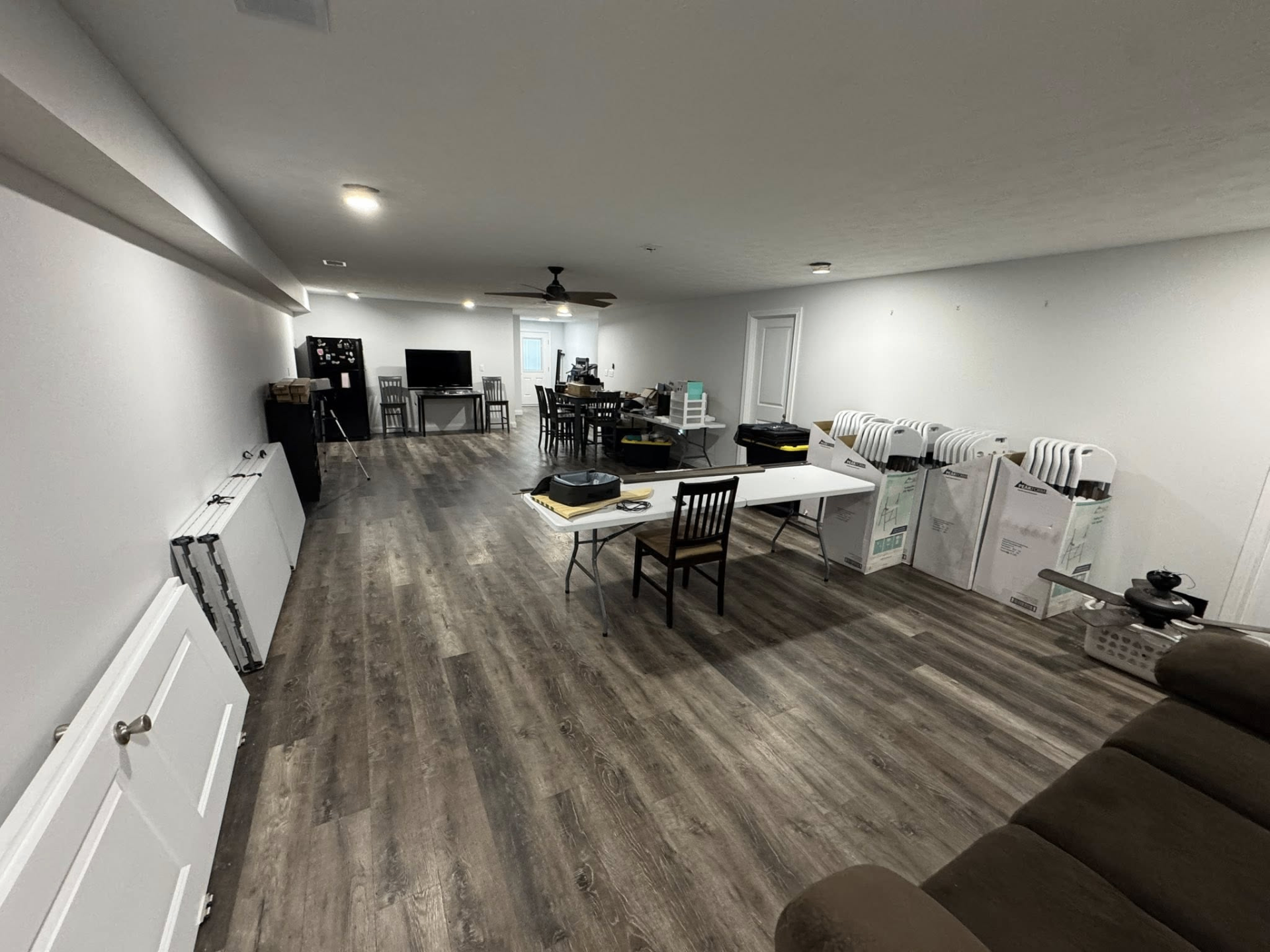 Finished Kentucky basement by Axis Build Group