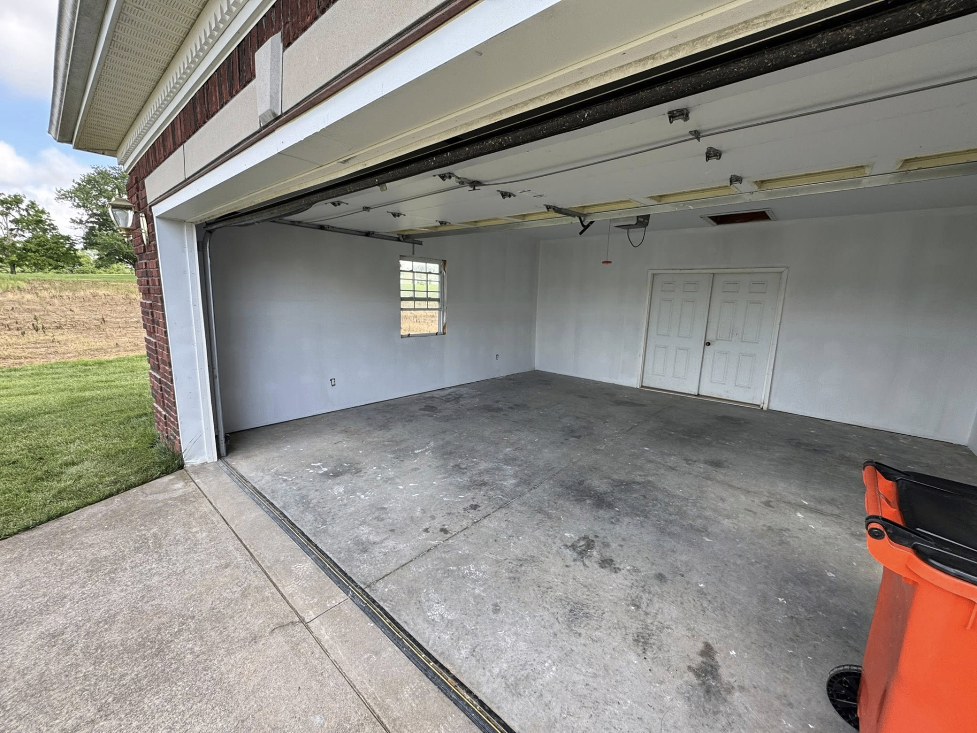 Garage Renovation · Interior Finish after