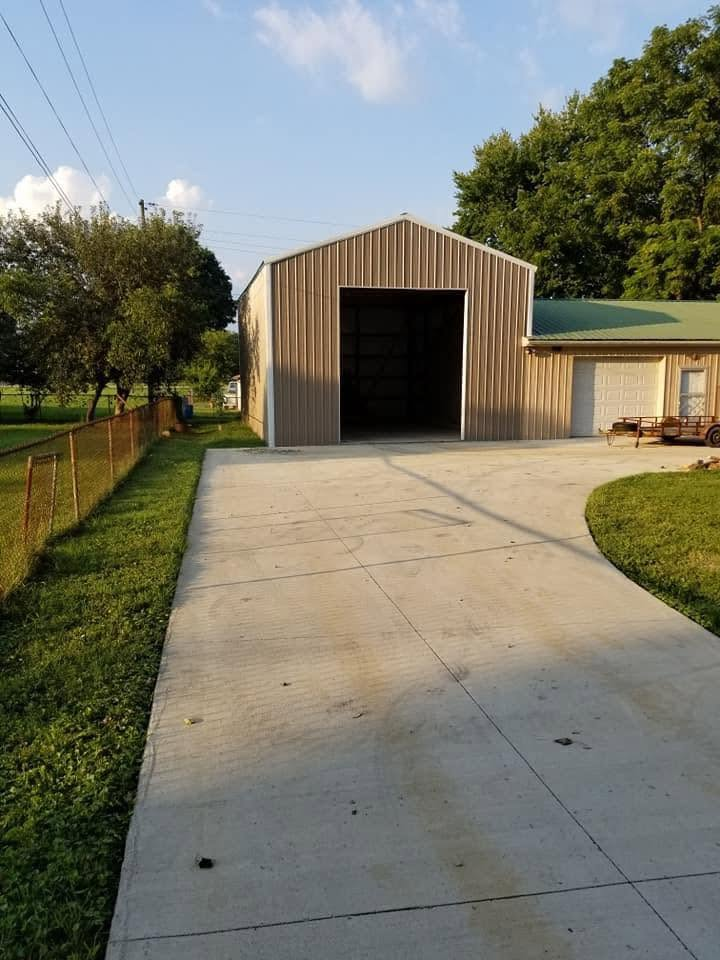 Property Expansion · Post Frame Build after